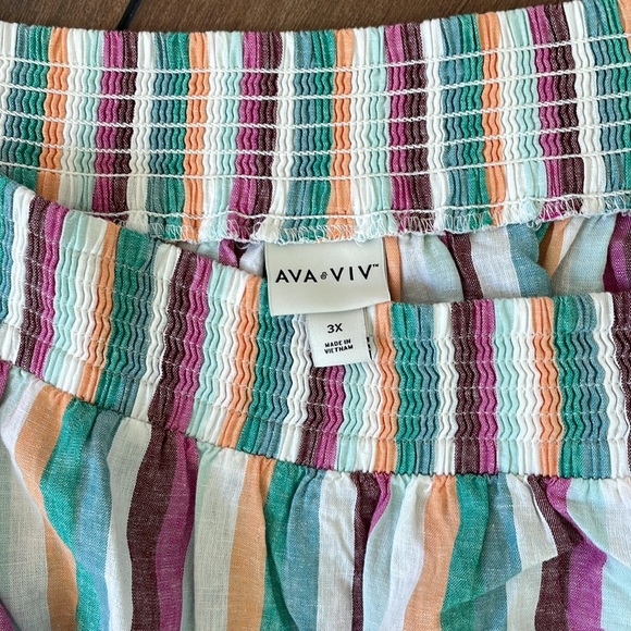 Ava Viv cotton skirt, 3x with tags attached - Picture 2 of 3